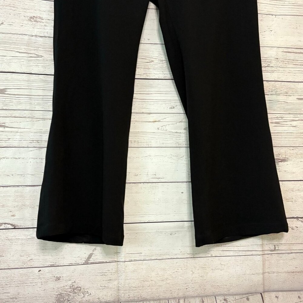 NYJD Womens Double Button Black Slacks‎ 18W - Picture 4 of 6